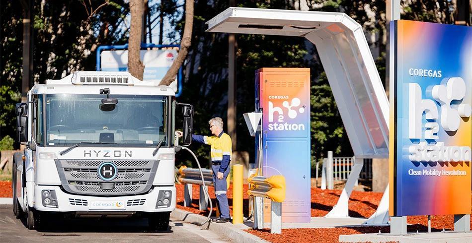 Coregas Opens Australia's First Hydrogen Refueling Station for Heavy Vehicles